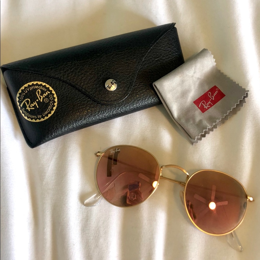 Ray Ban Classic Round Metal Sunglasses